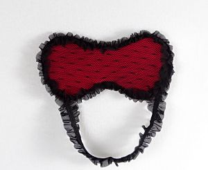 Sleep mask in Red
