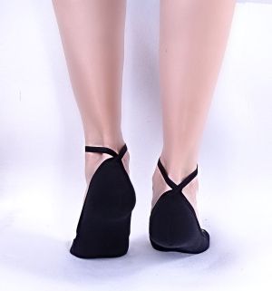 Ballerina socks Lace twist black