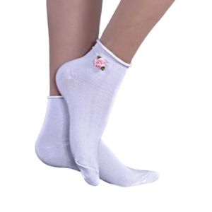 Socks without elastic Limited edition rose