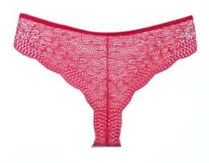 Luxury brazilian briefs in red color Red lace