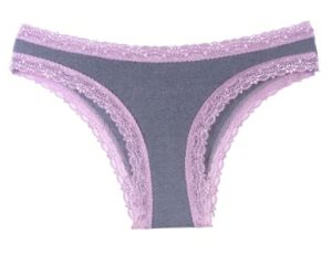  Women's cropped briefs without elastics Fines
