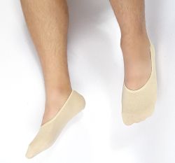 Man socks in beige colour