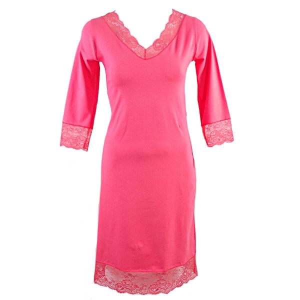 Nightwear Cotton lace coral