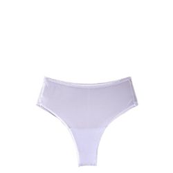 High waist brazilian in white Rosa