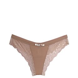 Lace brazilian in beige Hot lace