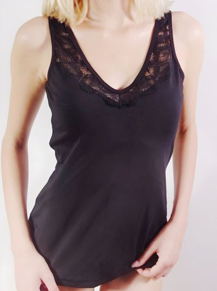  Дамски корсаж от памук и дантела Cotton comfort and lace