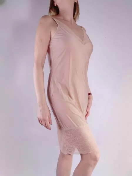 Luxury lining for a dress with lace Favorite beige