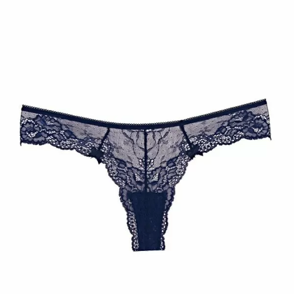 Brazilian Lace up Dark blue