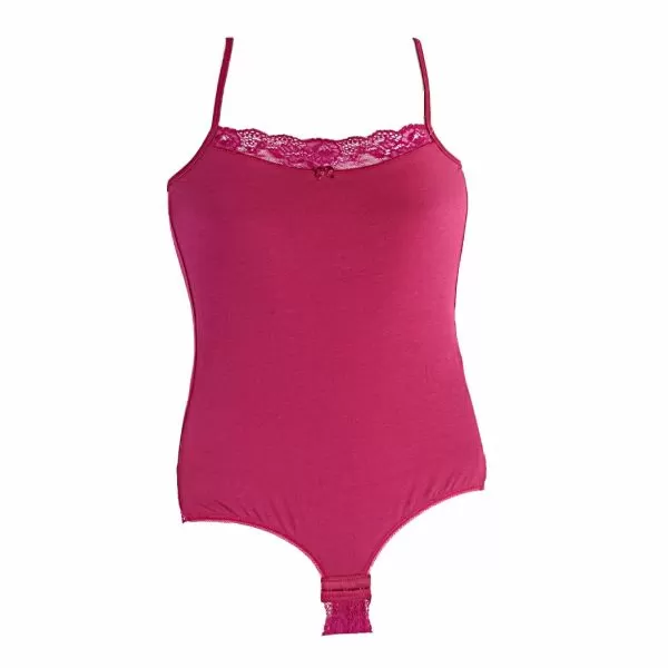 Боди бельо от еластичен памук  Choice burgundy