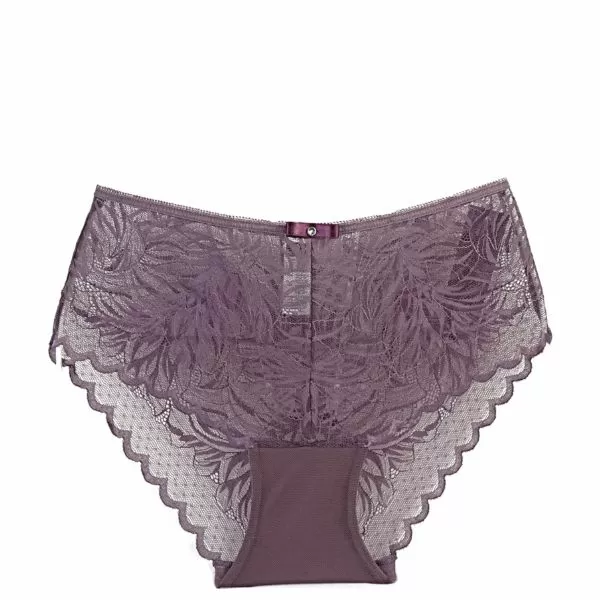 Дантелени бикини с висока талия  Precious dark ash