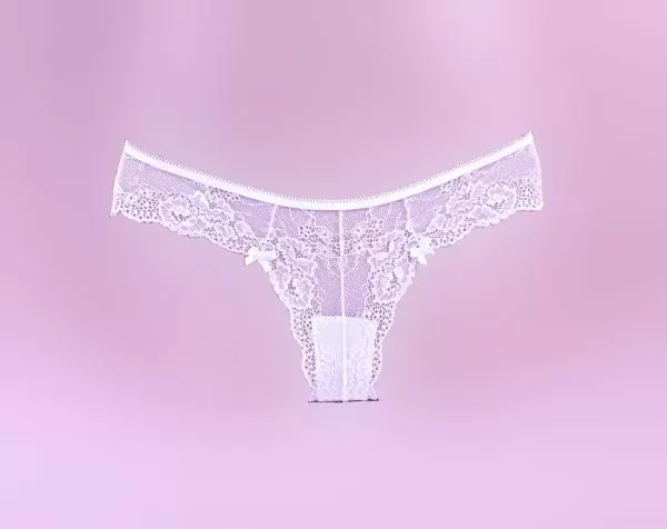 Brazilian Lace up white