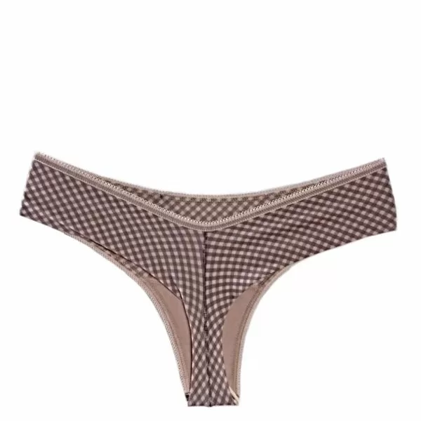 Дамски бразилиани от микрофибър с щампа Nude shades