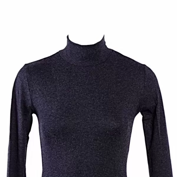 Дамско боди с дълъг ръкав Angora grey