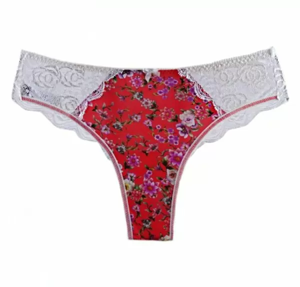 Brazilians with a high waist Flora soft