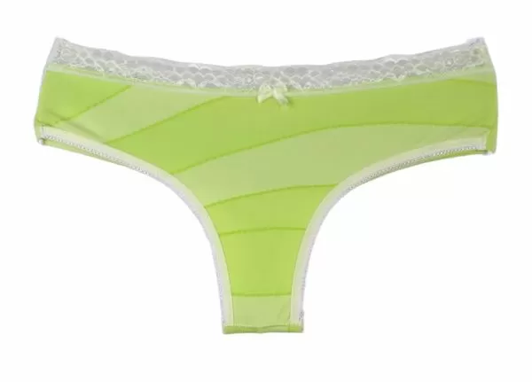 Low waist brazilian briefs Spring green