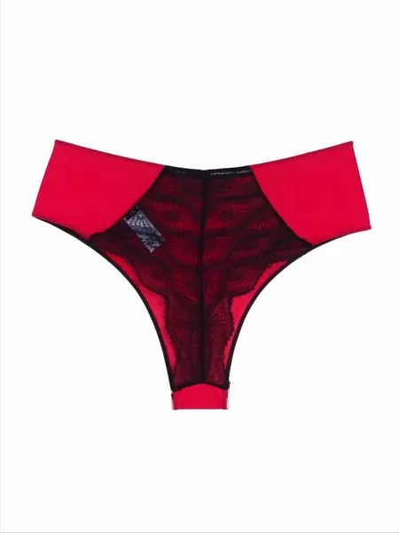 Луксозни секси двуцветни бразилиани Red and black