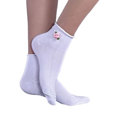Чорапи без ластик Limited edition rose