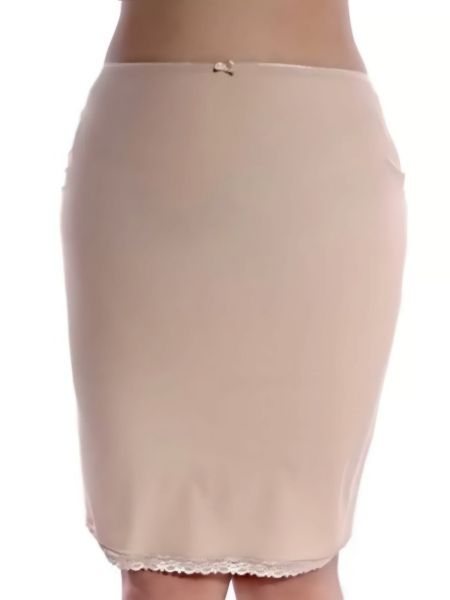 Skirt Slip Beige Clear