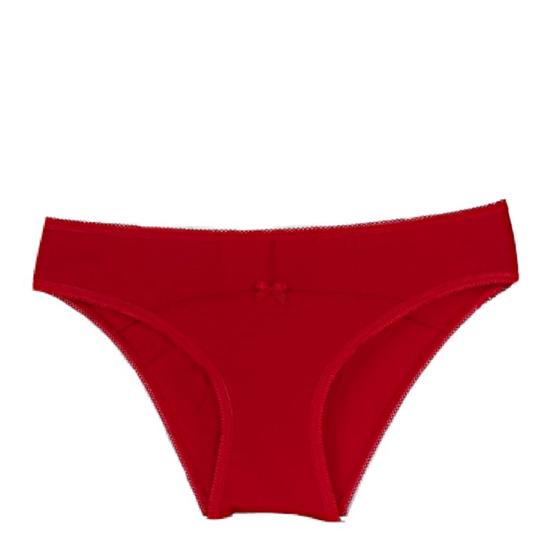 Cotton bikini , Bikini Comfy red