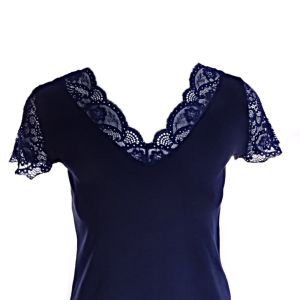 Women's blouse Diana dark blue