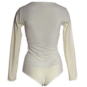 Body with long sleeves Stela champagne