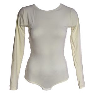 Body with long sleeves Stela champagne