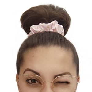 Scrunchie - hair tie Pink and reside