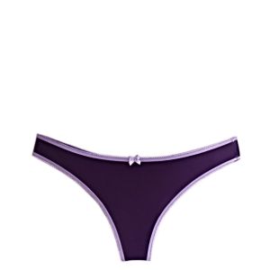 Women's string in Dark purple