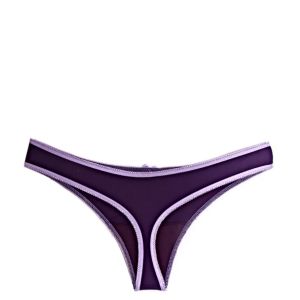 Women's string in Dark purple