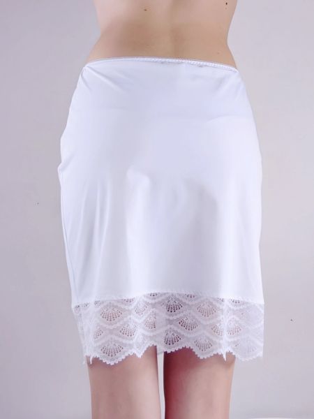 Луксозна бяла подплата за пола Softy lace