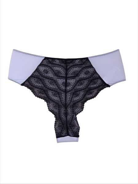 Дамски луксозни бразилиани White and black
