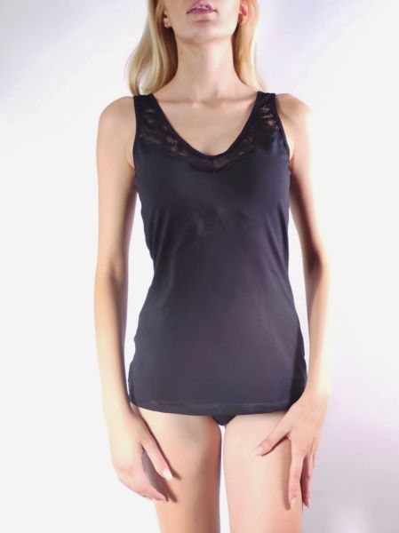  Дамски корсаж от памук и дантела Cotton comfort and lace