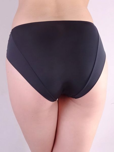 Luxury black bikini briefs Silky touch - comfortable fit