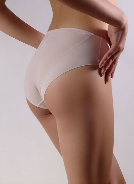 Бикини в цвят слонова кост микрофибър Silky touch